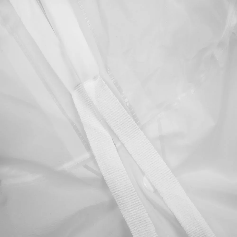 Дождевик RainDrop, белый, размер 3XL/4XL фото 5