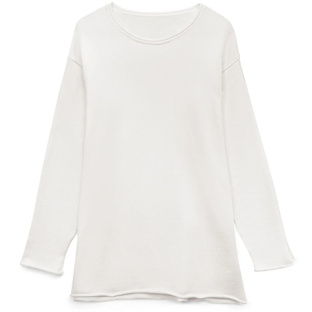 Лонгслив унисекс Siluetti Fuori, молочно-белый, размер L/XL