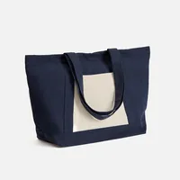 Шопер Shophop, синий с неокрашенным фото 2