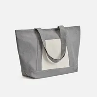 Шопер Shophop, серый с неокрашенным фото 2