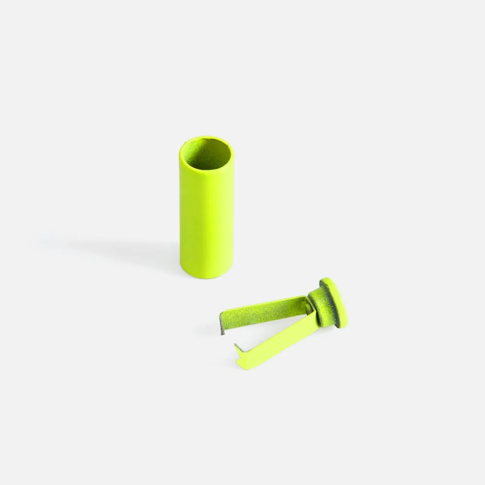 Наконечник для шнурка Nozzle, ver.2, желтый неон фото 4