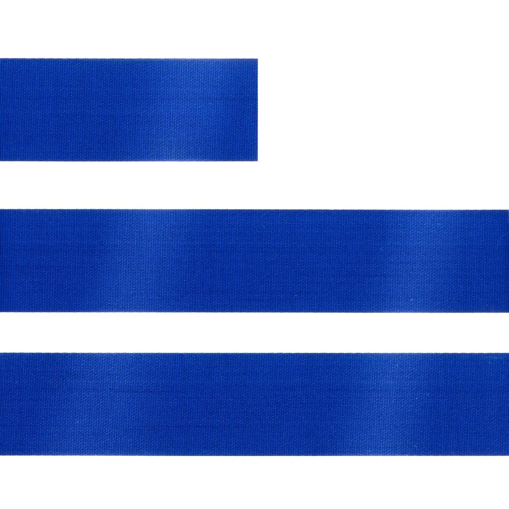 Лента сатиновая Satin 20 S, синяя, 20 см фото 3