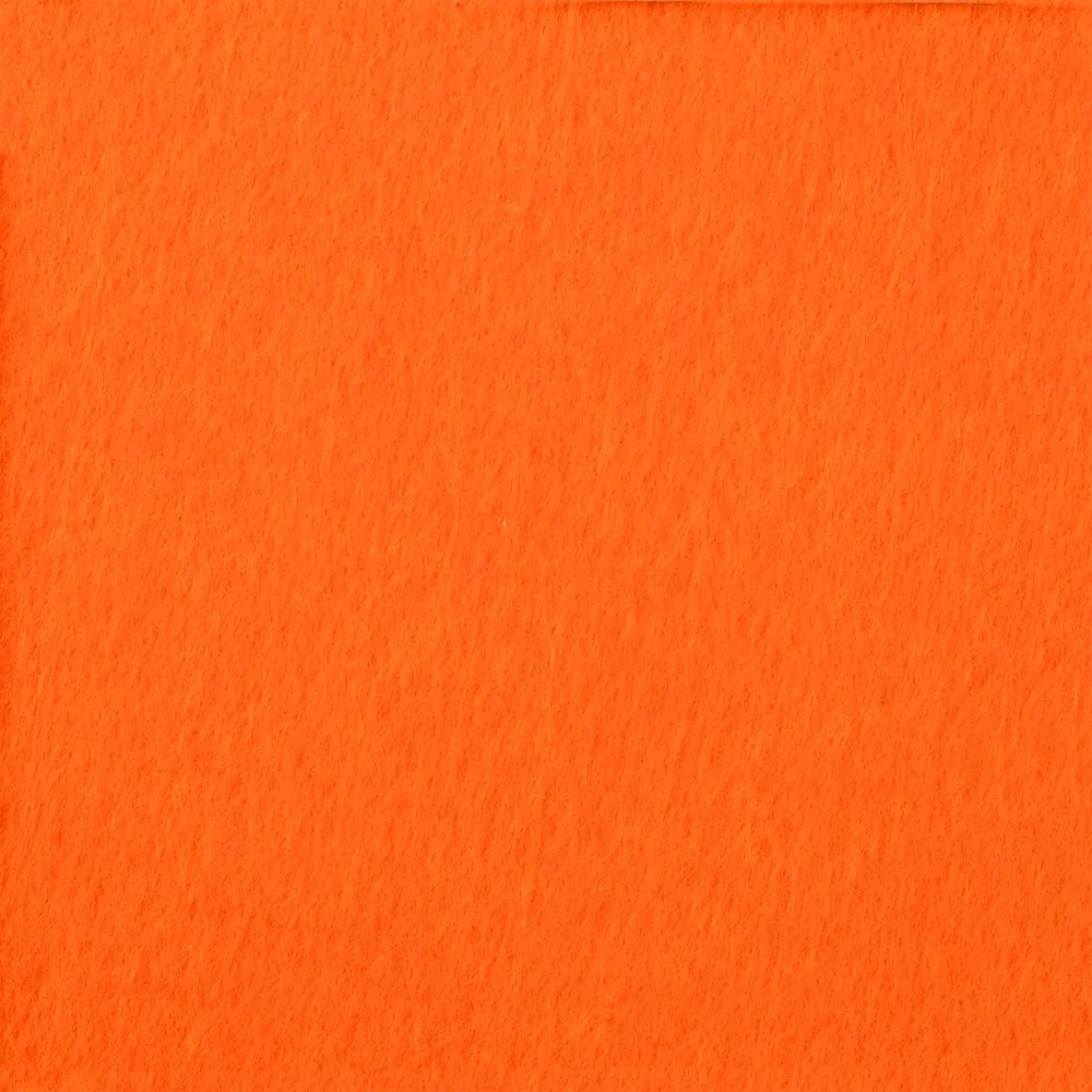 Заготовка из фетра Felt 50, оранжевый неон