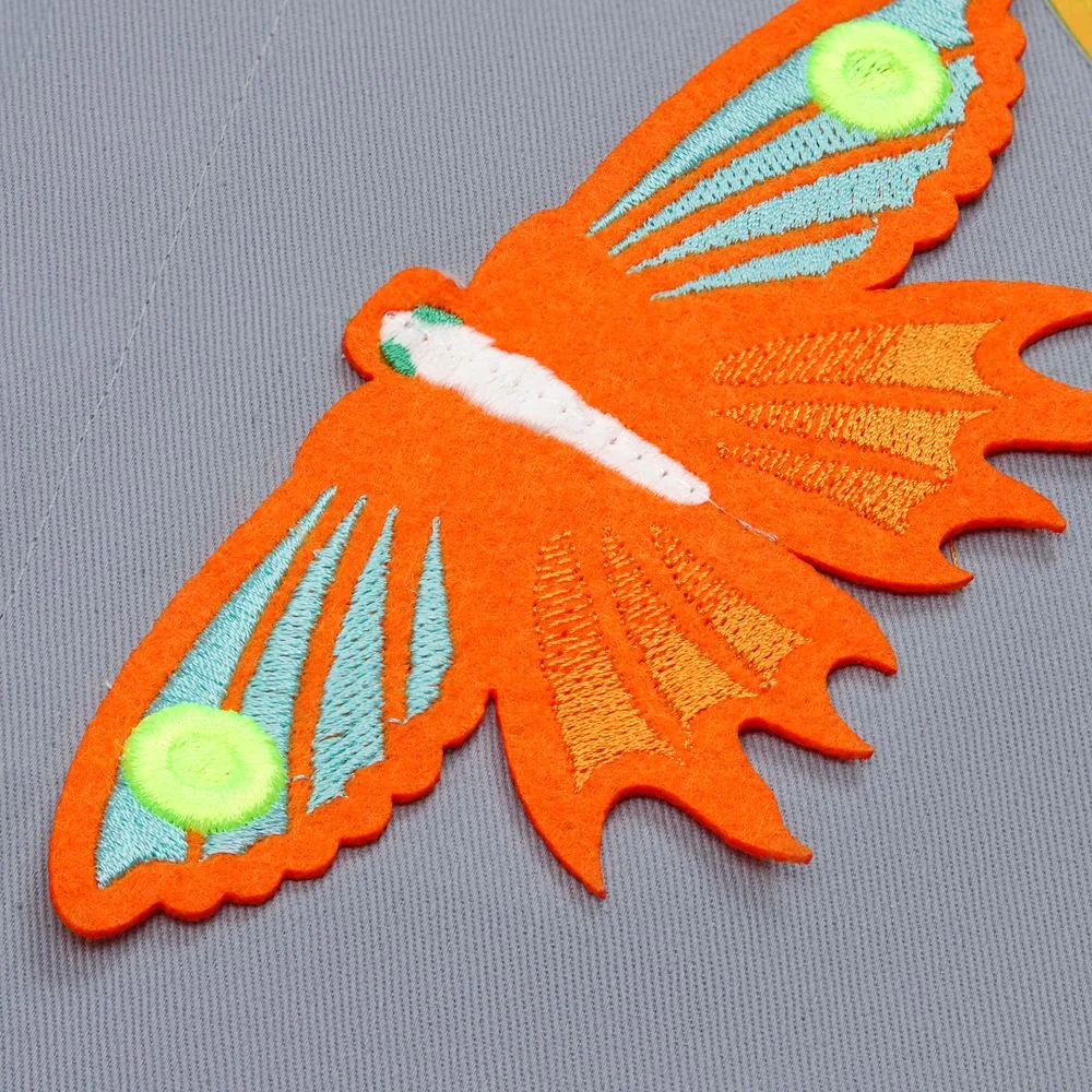 Заготовка из фетра Felt 50, оранжевый неон фото 6