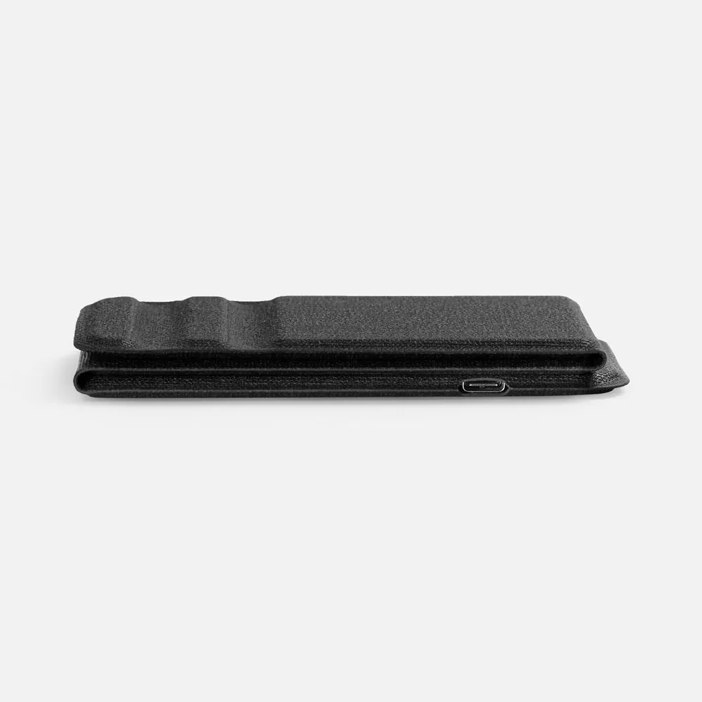 Подставка для смартфона с беспроводной зарядкой Kickstand, серая фото 7