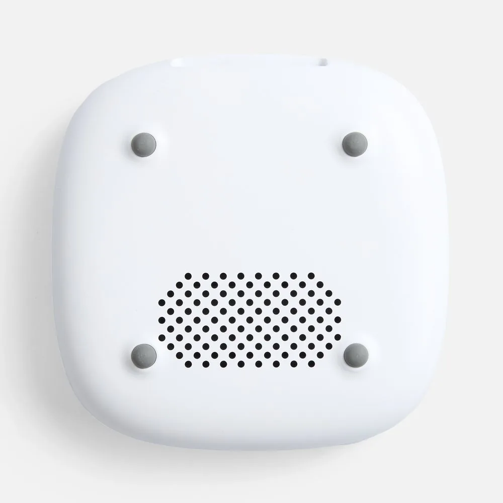 Bluetooth-колонка с беспроводной зарядкой и подсветкой Terrafonic, серая фото 6