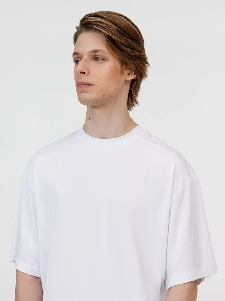 Футболка из бифлекса Morfiss, белая, размер XS/S фото 10