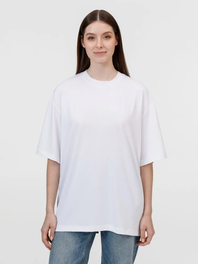Футболка из бифлекса Morfiss, белая, размер M/L фото 7
