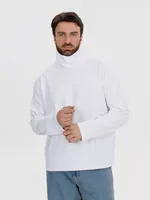 Лонгслив из бифлекса Morfiss, белый, размер XL/XXL фото 2