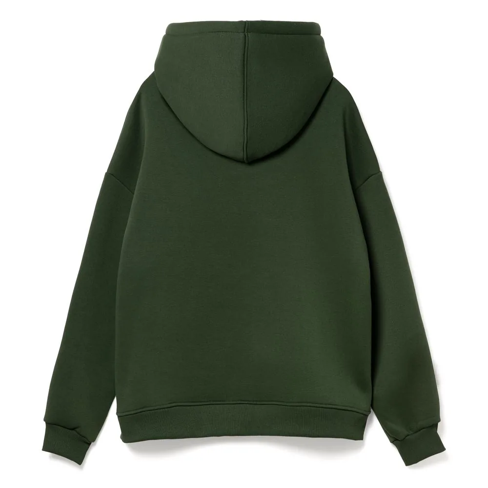 Худи Kulonga Oversize, темно-зеленое, размер 3XL/4XL фото 3