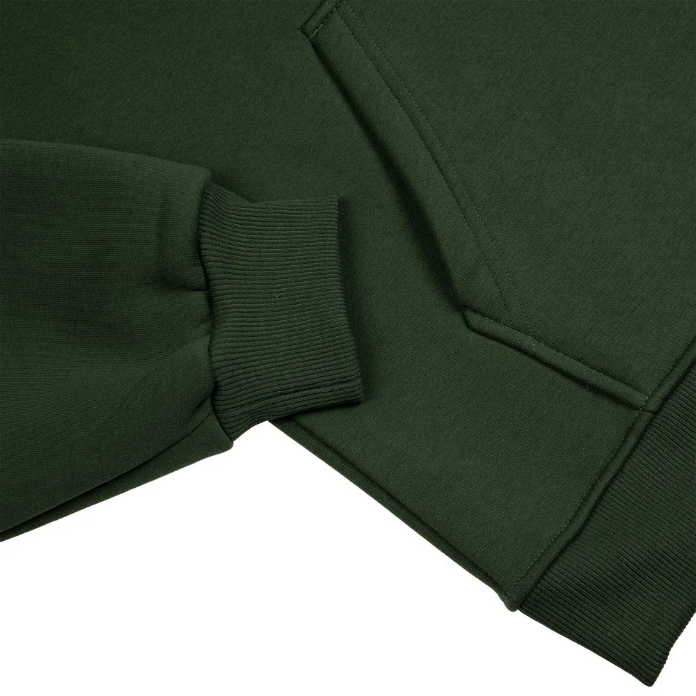 Худи Kulonga Oversize, темно-зеленое, размер 3XL/4XL фото 4