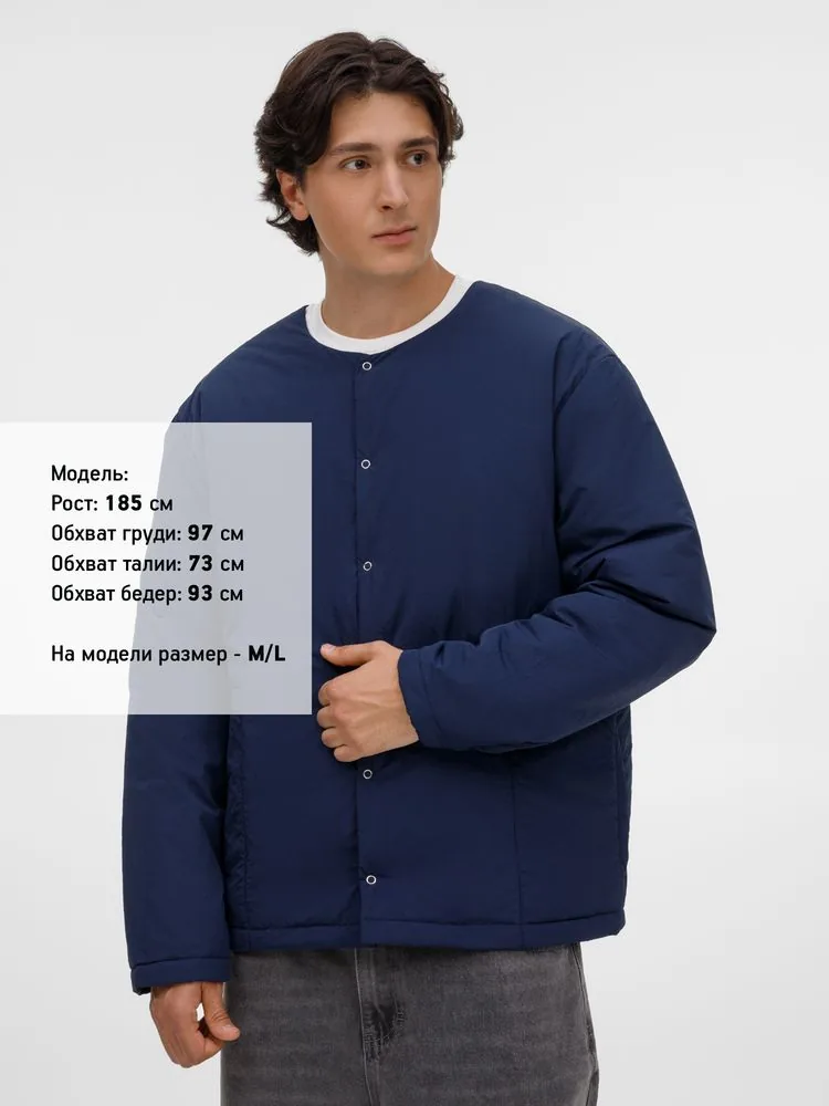 Куртка унисекс Veter, темно-синяя, размер 3XL/4XL фото 11