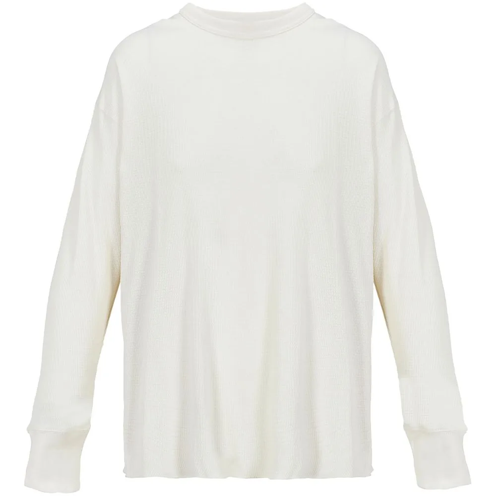 Футболка с длинным рукавом Thermal T, бежевая (неокрашенная), размер XXL фото 3