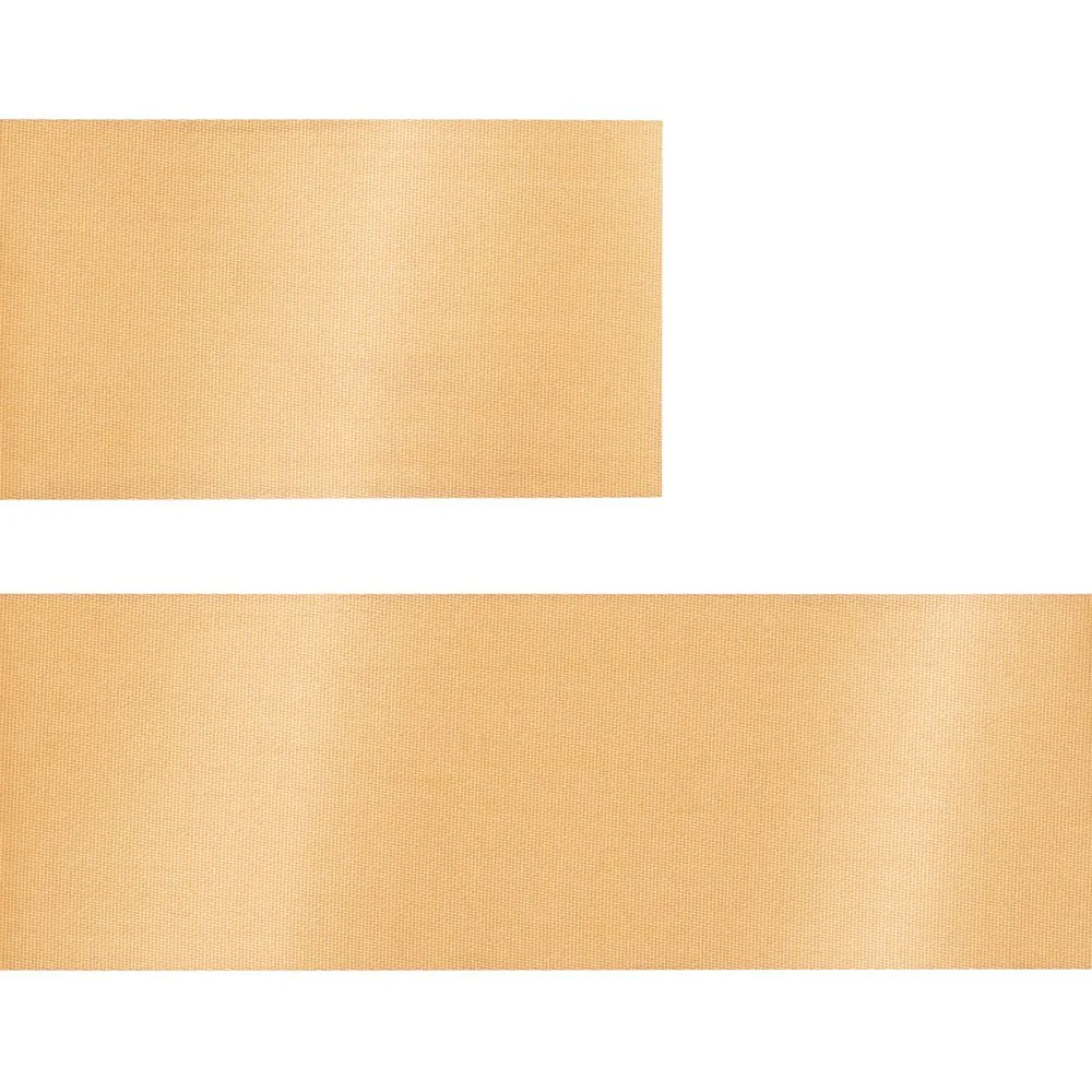 Лента сатиновая Satin 35 XXL, бежевая, 210 см фото 3