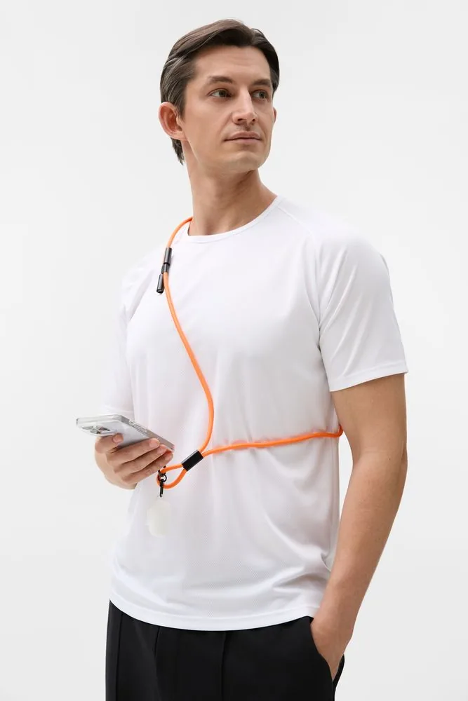 Кабель-ланьярд energyFlex Power Delivery 60 Вт, оранжевый фото 5