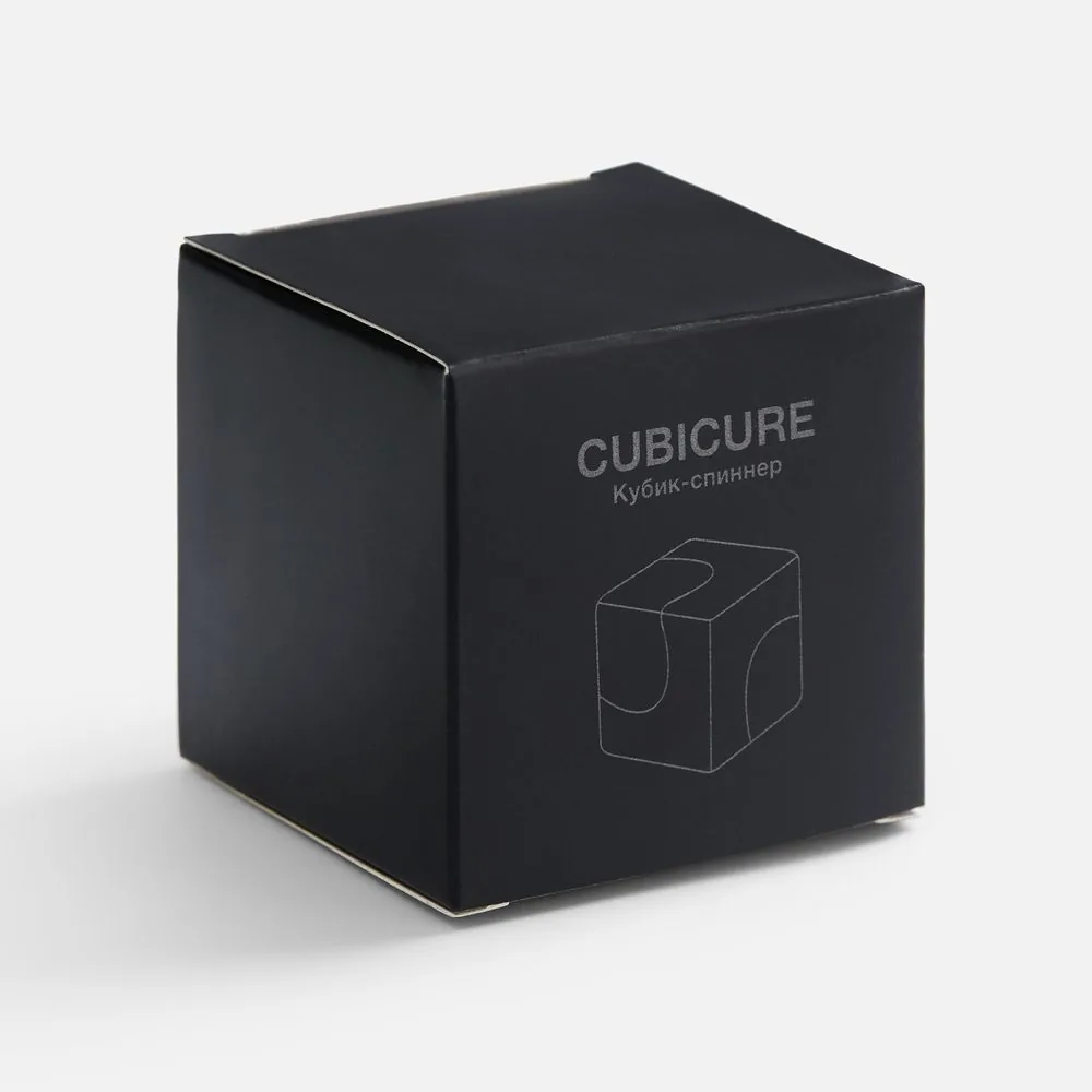 Кубик-спиннер Cubicure, черный фото 8
