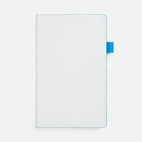 Ежедневник White Shall, недатированный, бело-голубой фото 2