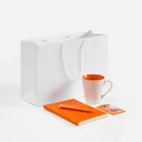 Набор Flat White, оранжевый фото 2