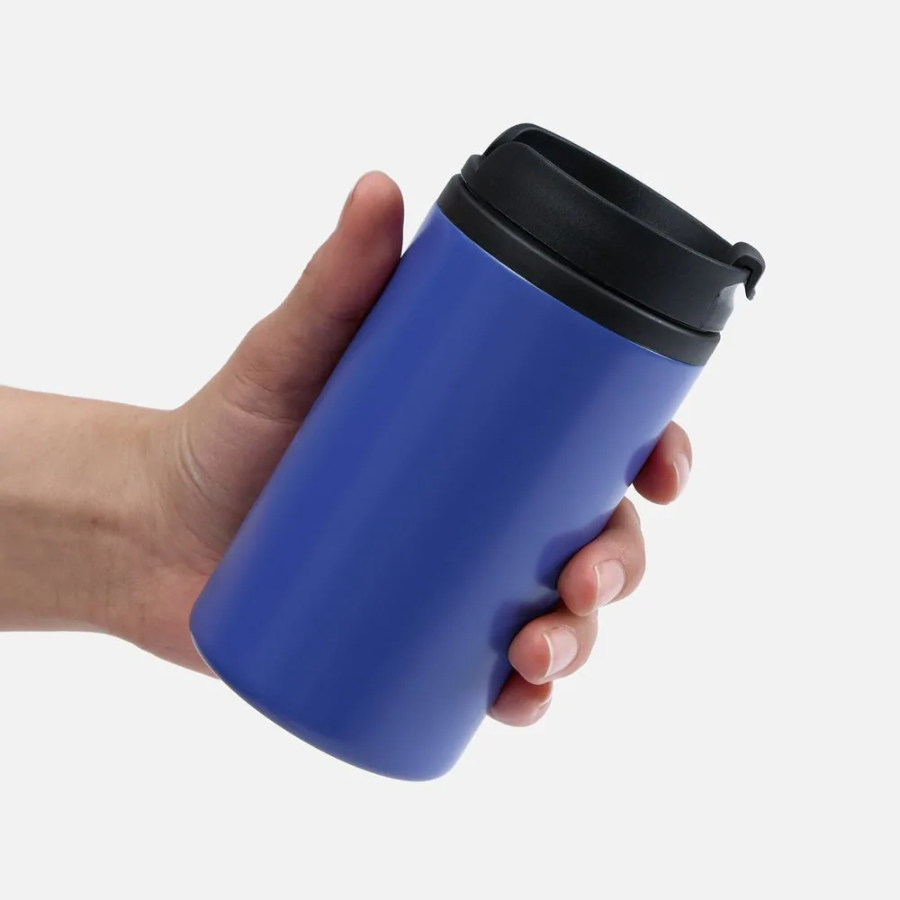 Термостакан Canella, синий матовый фото 5