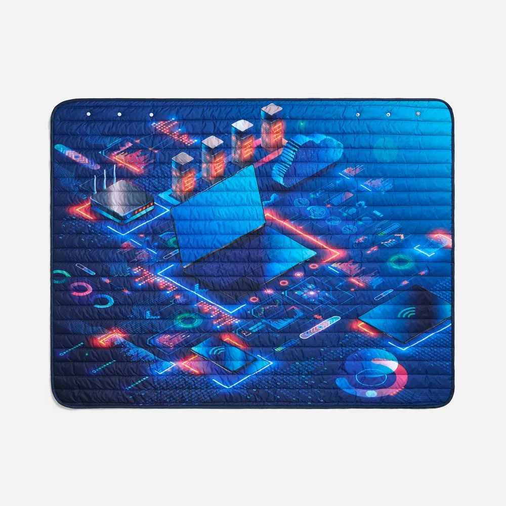 Плед-пончо Blanket Print на заказ фото 10