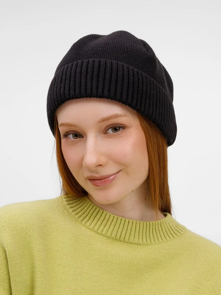 Шапка ComFleece, черная фото 6