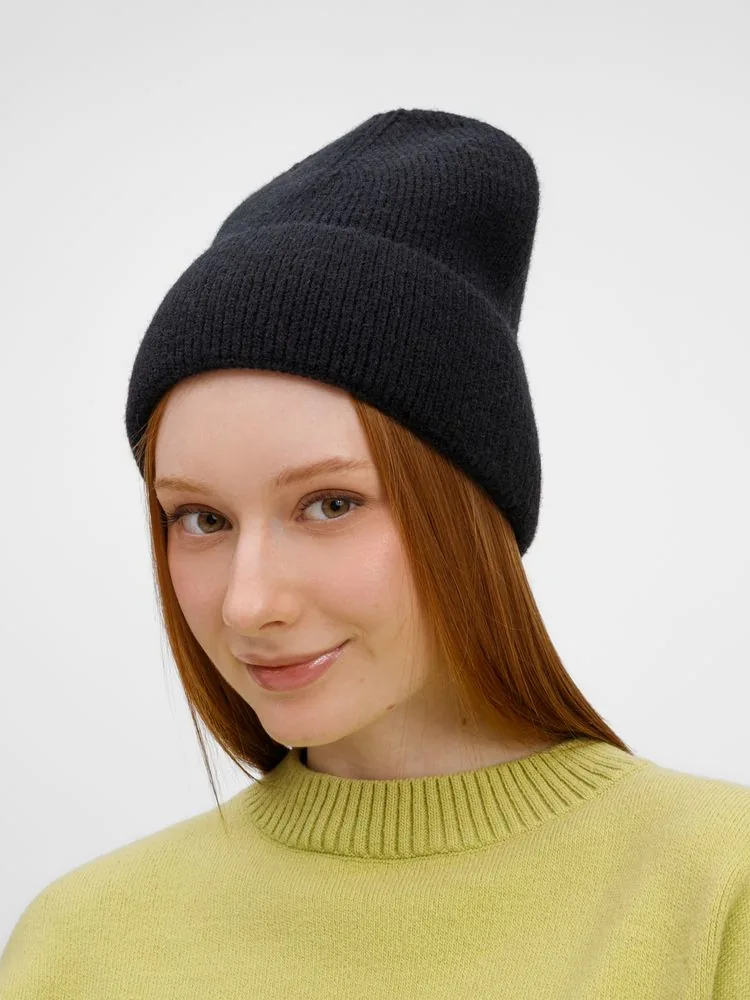 Шапка Color Boom, черная фото 4