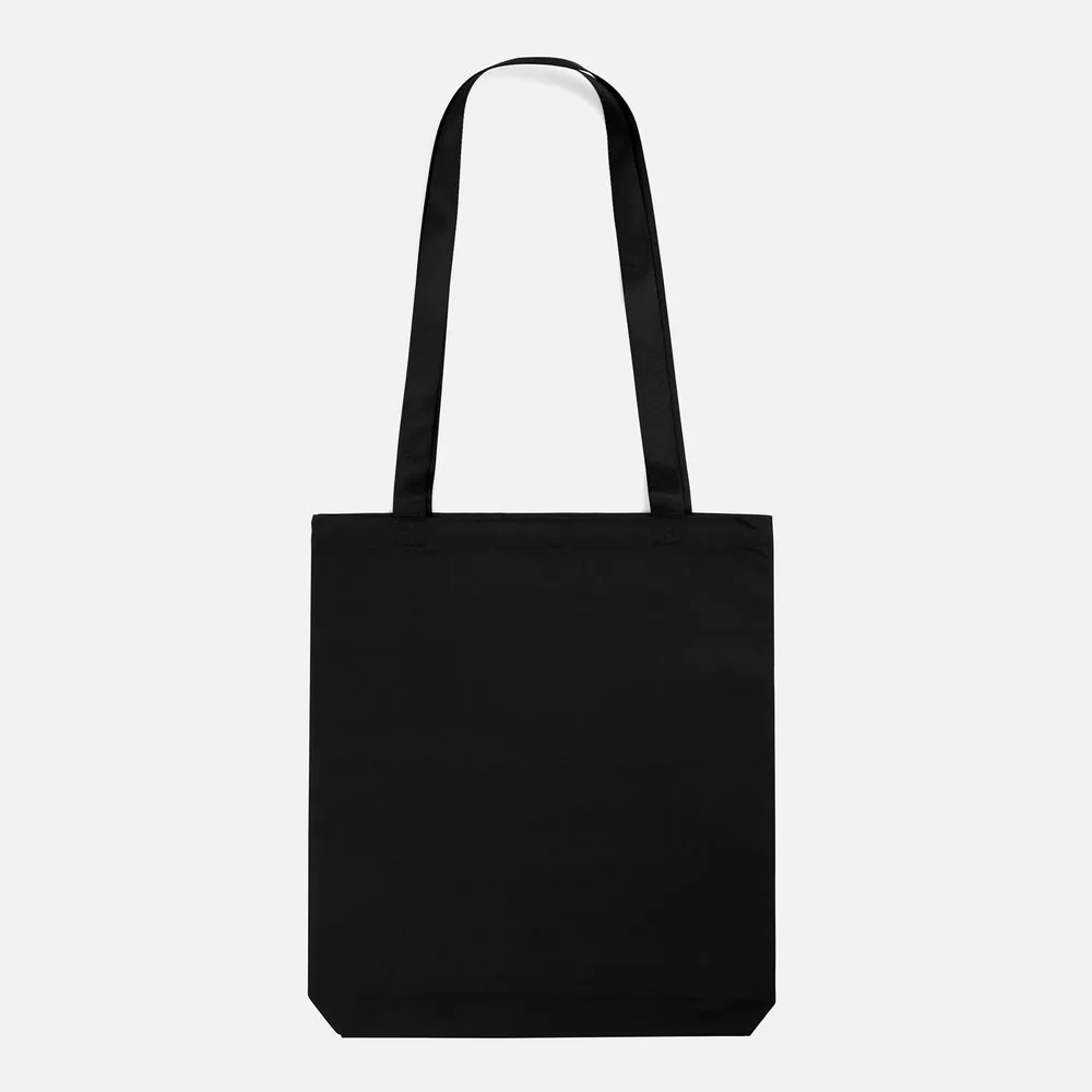 Шопер B4, черный с черными ручками фото 3