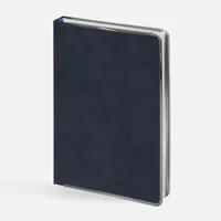 Ежедневник Metal Frame на заказ, датированный, синий фото 2