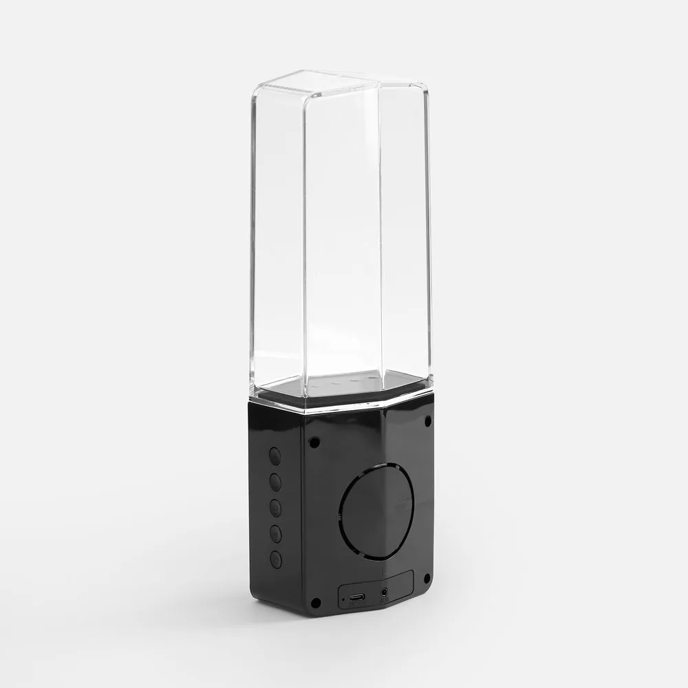Bluetooth-колонка с поющим фонтаном Fuente, черная фото 5