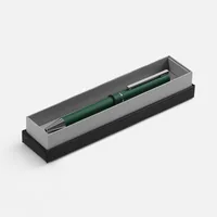 Ручка шариковая Blade Soft Touch в футляре, зеленая фото 2
