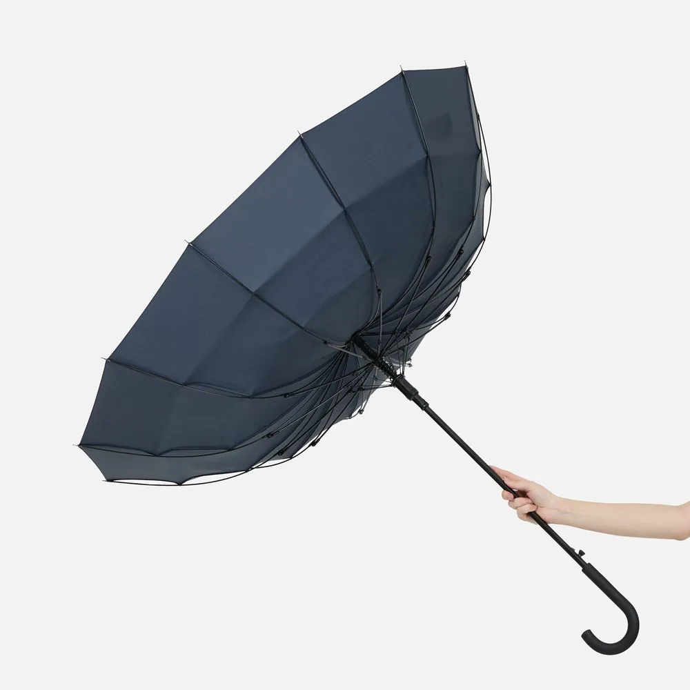 Зонт-трость Sombrella, темно-синий фото 8