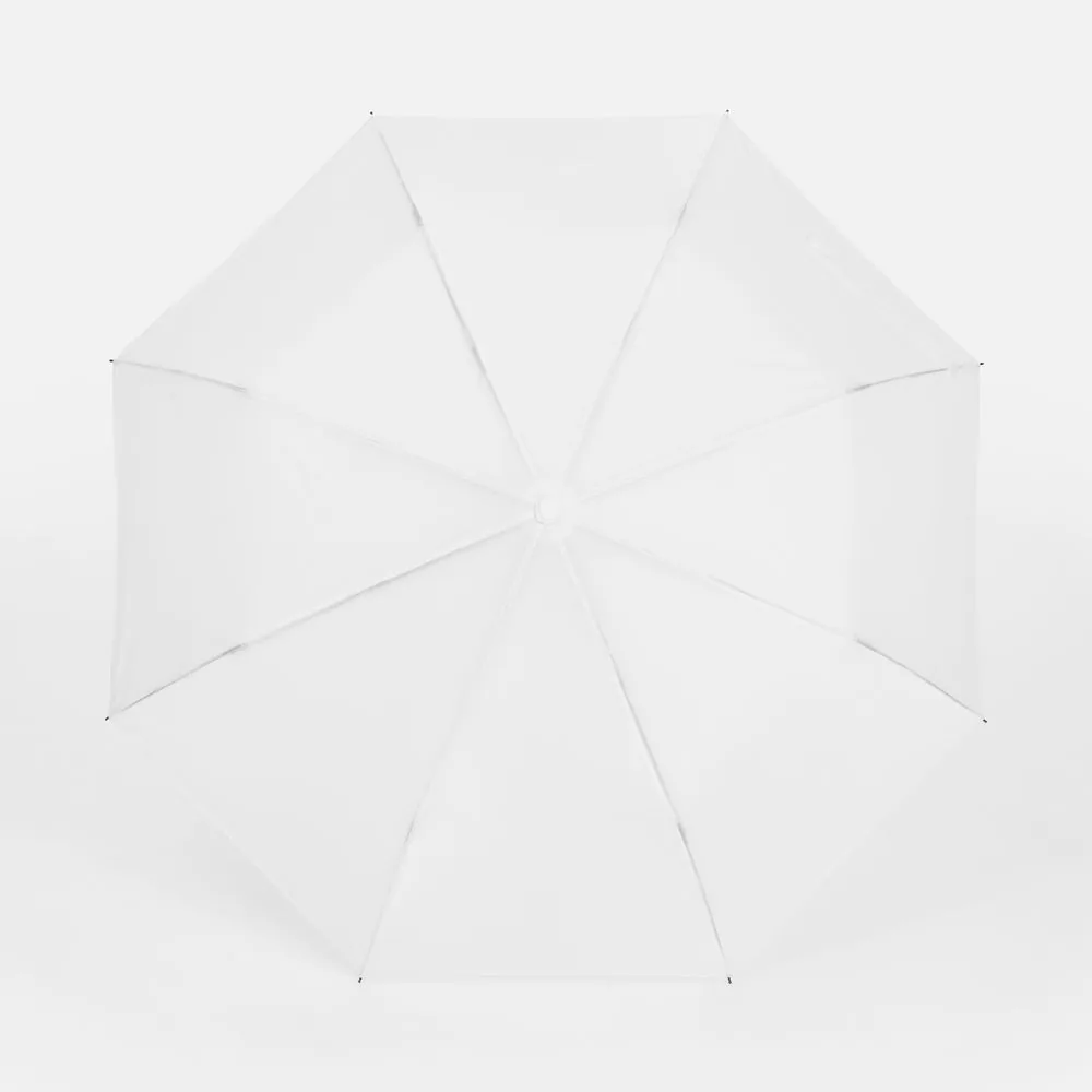 Зонт складной Basic, ver.2, белый фото 3