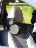 Подушка автомобильная на подголовник Roadie, черная фото 2