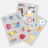 Наклейки ПВХ Sticker Pack на заказ, S фото 2