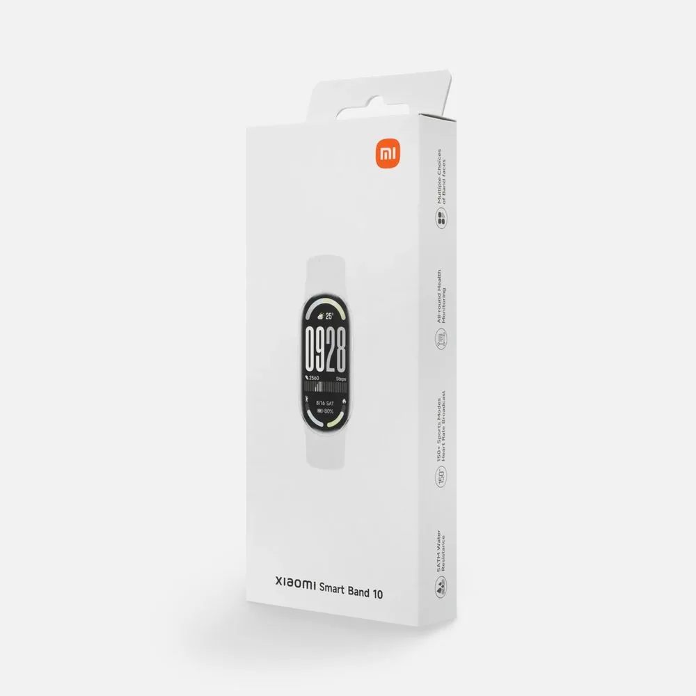 Фитнес-браслет Xiaomi Smart Band 10, серебристый фото 7