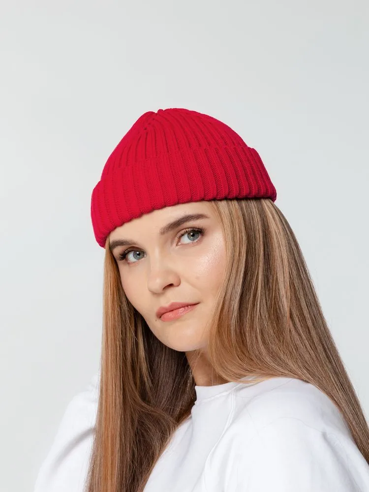 Шапка Hipsta, ярко-красная фото 5