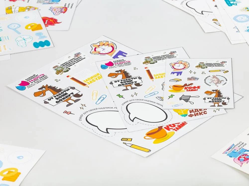 Наклейки UV-DTF Sticker Pack на заказ, M фото 6