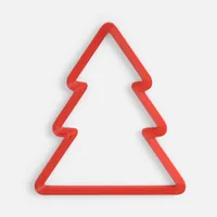Подвеска «Елочка», 3D-печать, красная фото 2