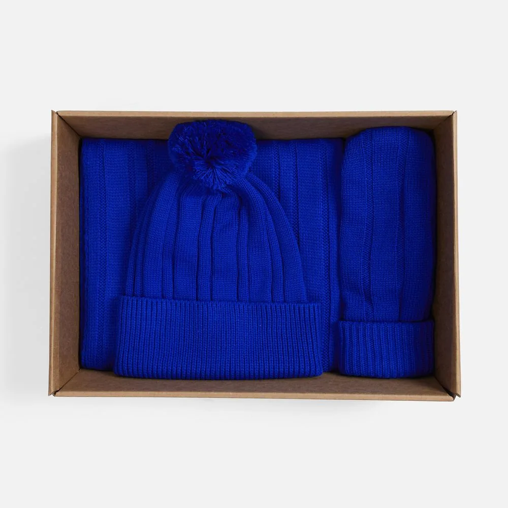 Набор Knit Beat, синий фото 3