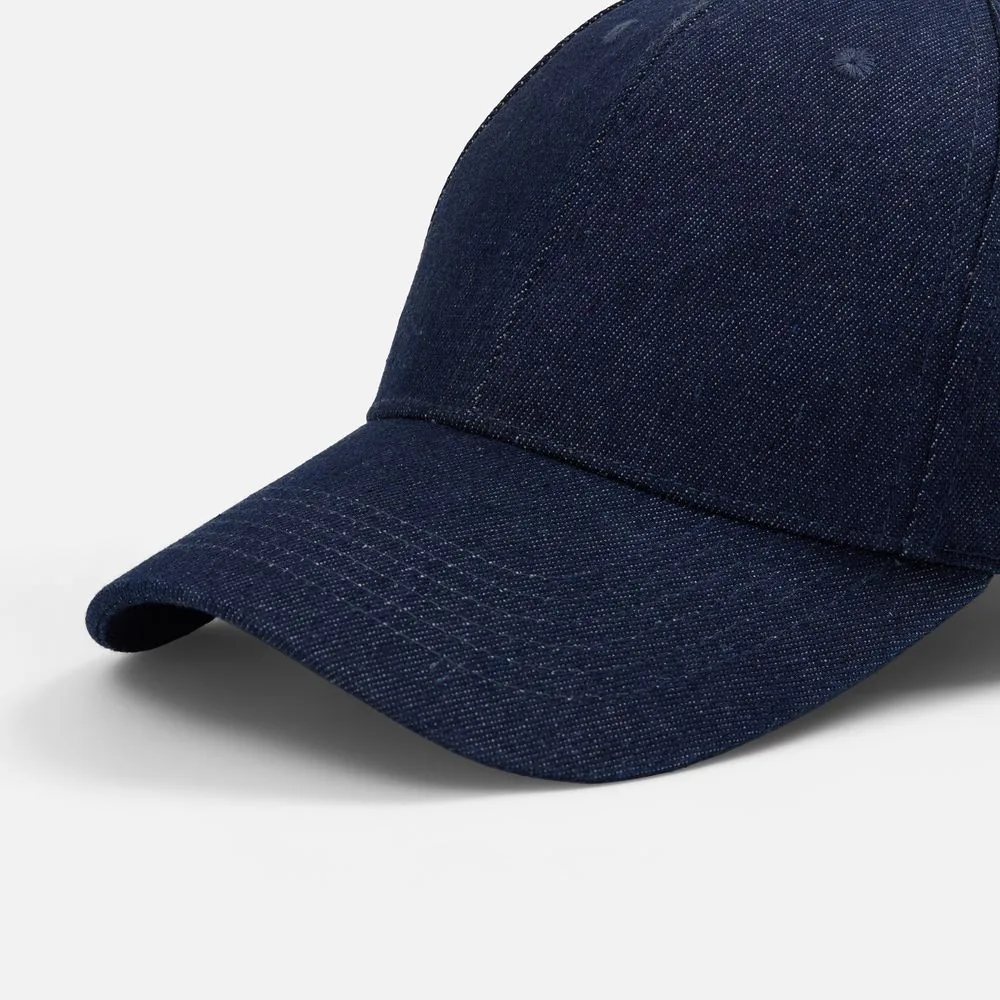 Бейсболка Denimate, темно-синяя фото 3