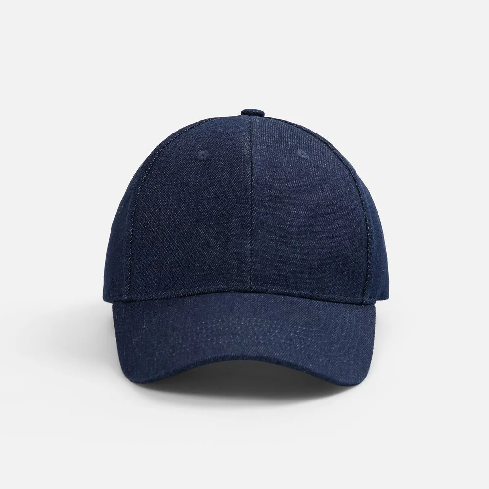 Бейсболка Denimate, темно-синяя фото 4