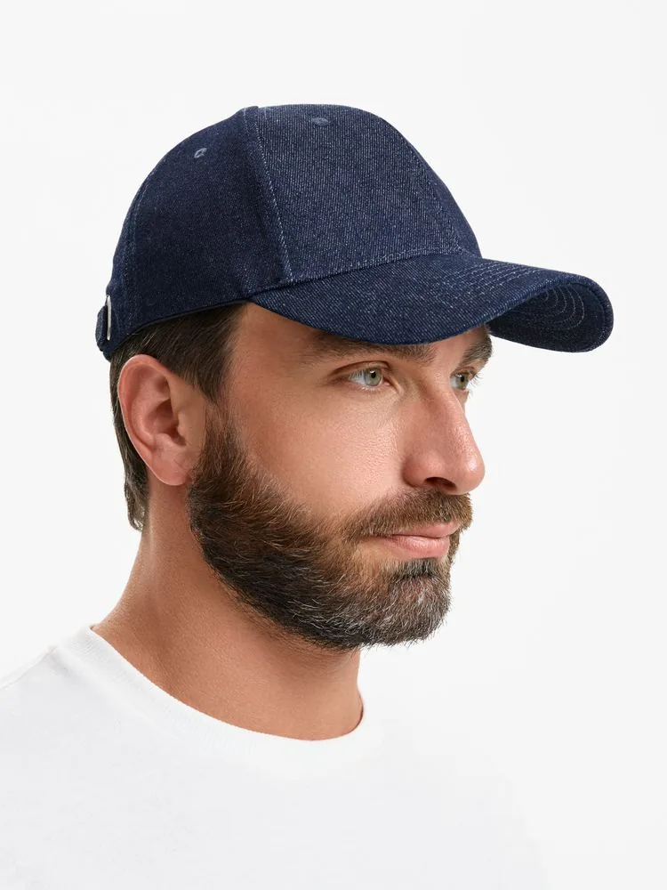 Бейсболка Denimate, темно-синяя фото 7