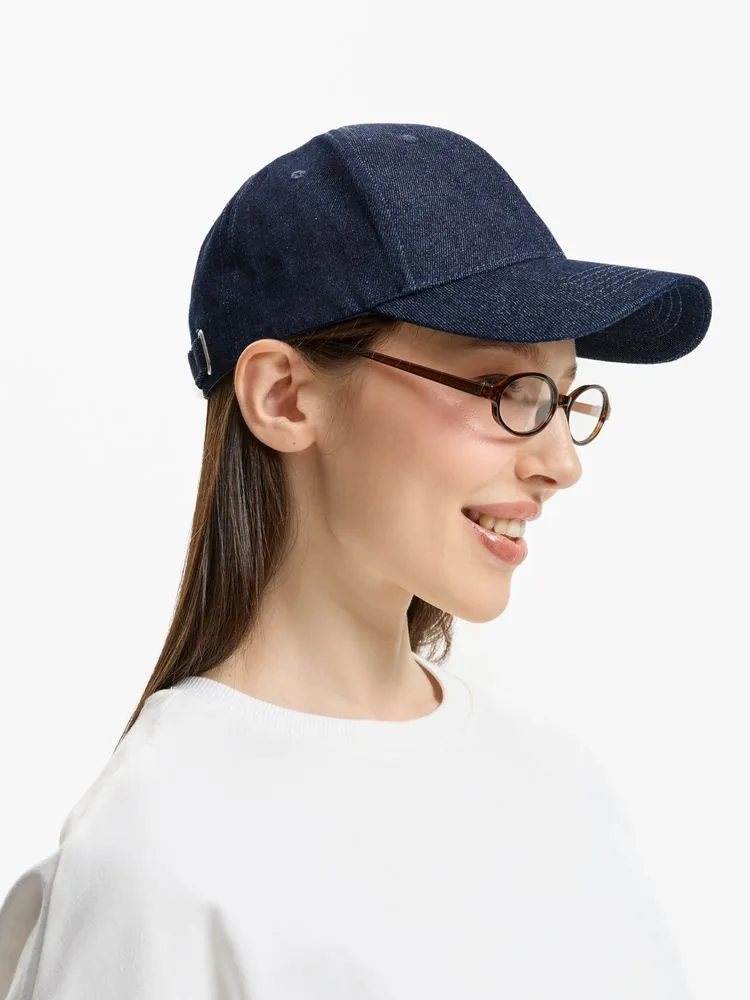 Бейсболка Denimate, темно-синяя фото 10