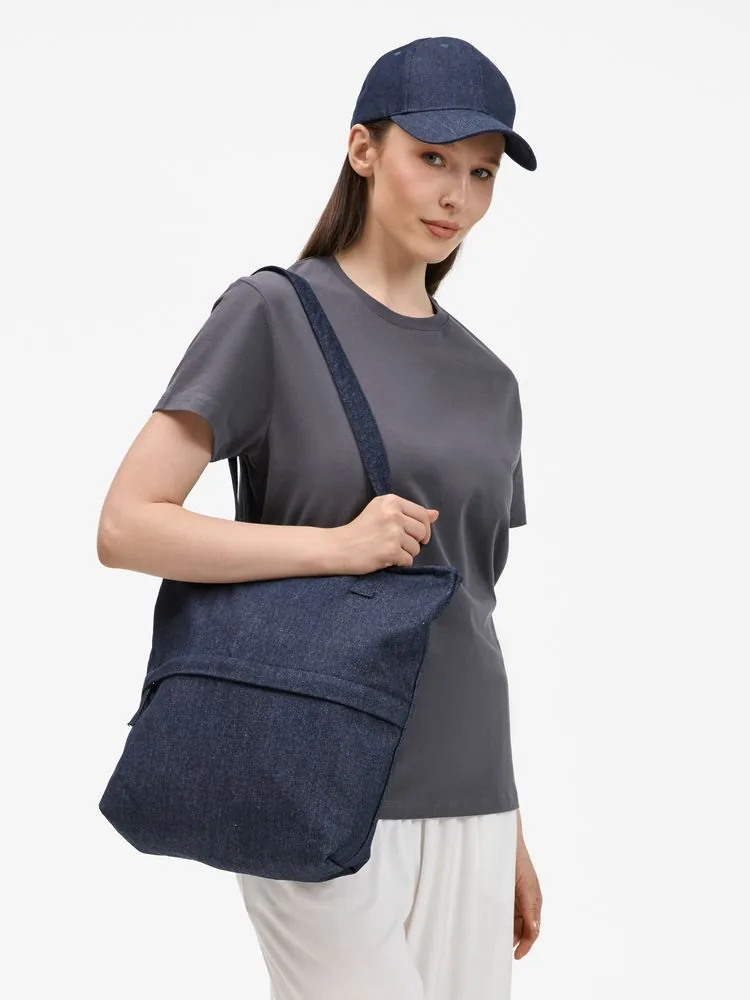 Бейсболка Denimate, темно-синяя фото 12