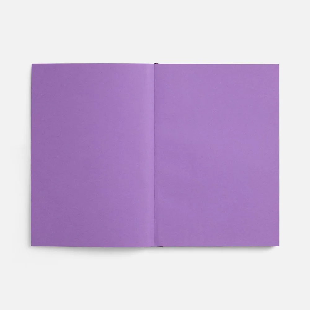Ежедневник Flat ver.2, недатированный, фиолетовый фото 9