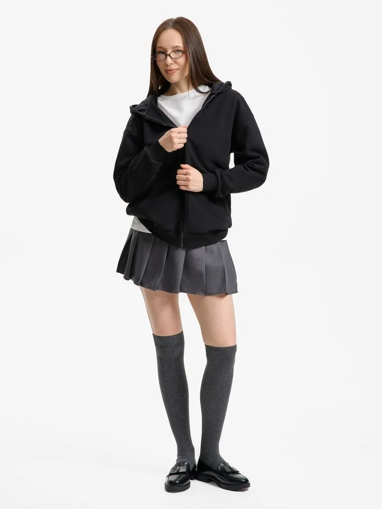 Толстовка унисекс оверсайз Sartoro, черная, размер 3XL/4XL фото 11
