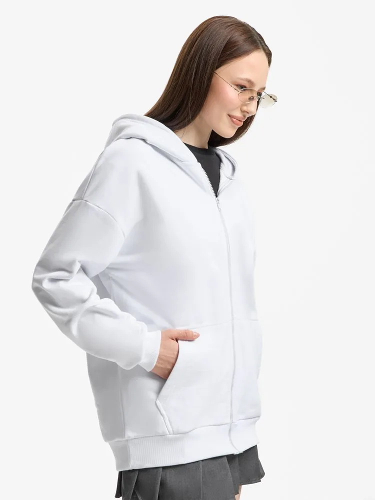 Толстовка унисекс оверсайз Sartoro, белая, размер 3XL/4XL фото 13