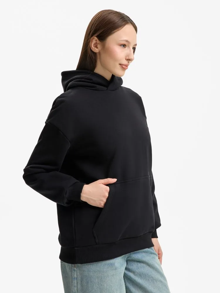 Худи унисекс оверсайз Daylero, черное, размер 3XL/4XL фото 11