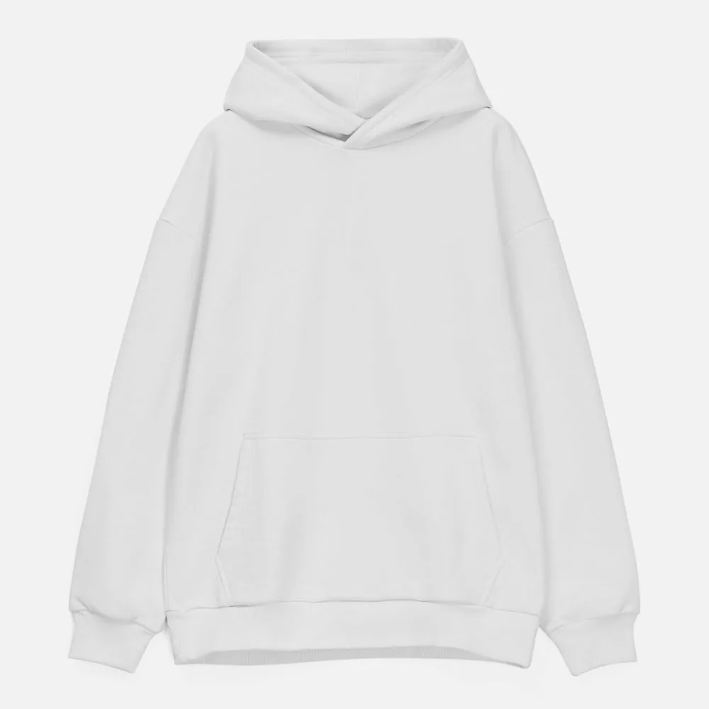 Худи унисекс оверсайз Daylero, белое, размер 3XL/4XL