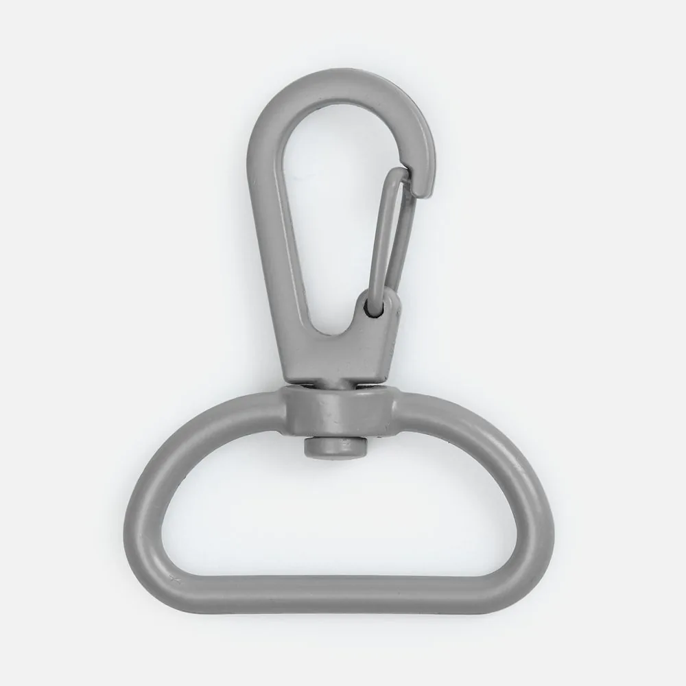 Застежка-карабин Snap Hook, L, серая